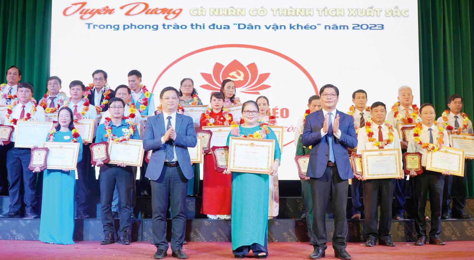 Lan tỏa các mô hình, điển hình “Dân vận khéo”