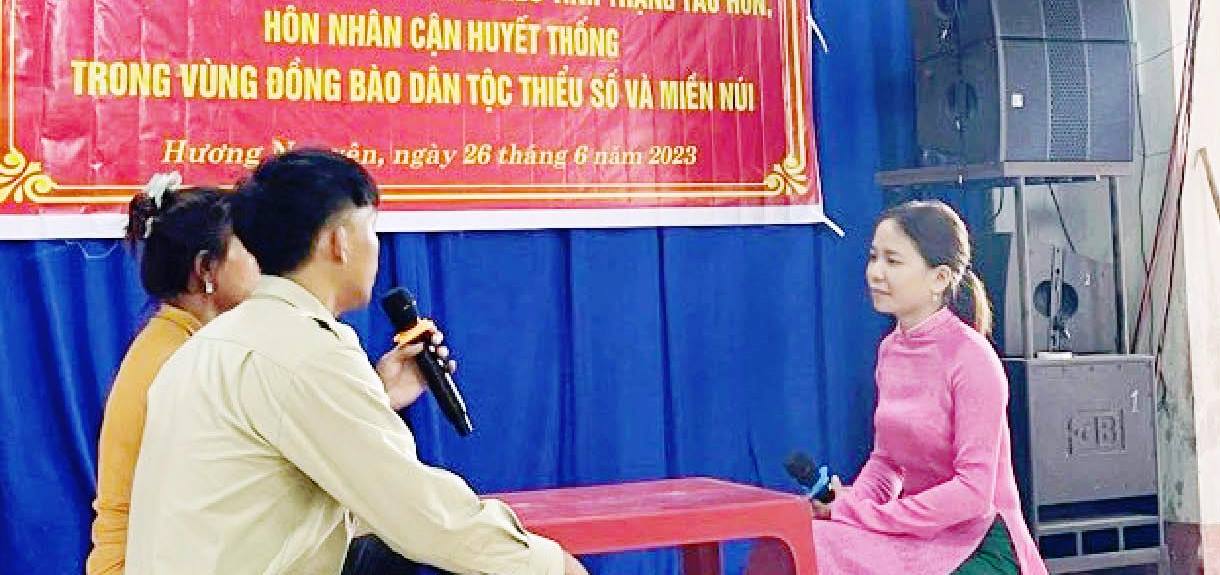 Nỗ lực giảm thiểu tảo hôn và sinh con thứ 3 tại A Lưới