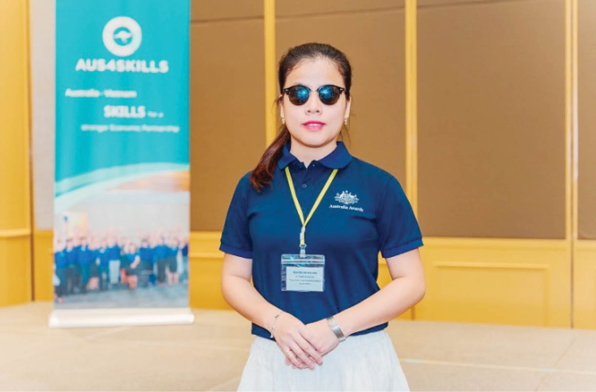 Cô gái khiếm thị và hành trình du học