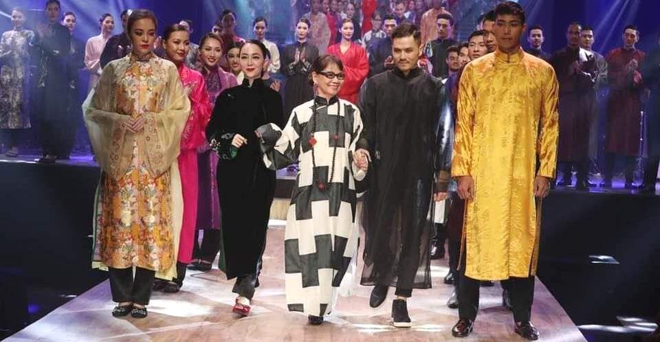 Ra mắt bộ sưu tập áo dài lấy cảm hứng từ âm nhạc Trịnh Công Sơn