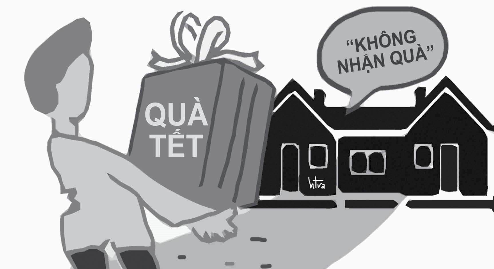 Người tặng quà, người bận tâm