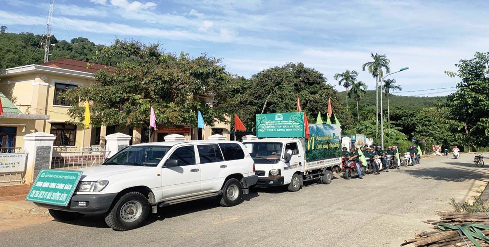 Truyền thông, nâng cao năng lực thực hiện chính sách môi trường rừng