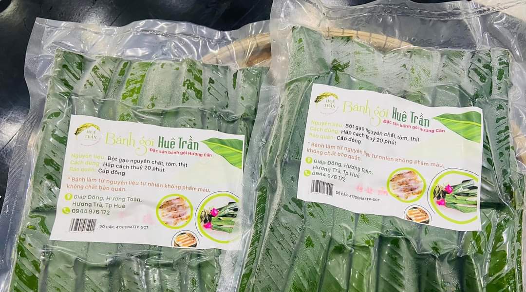 Nghề bánh gói Hương Cần được đề nghị công nhận là nghề truyền thống