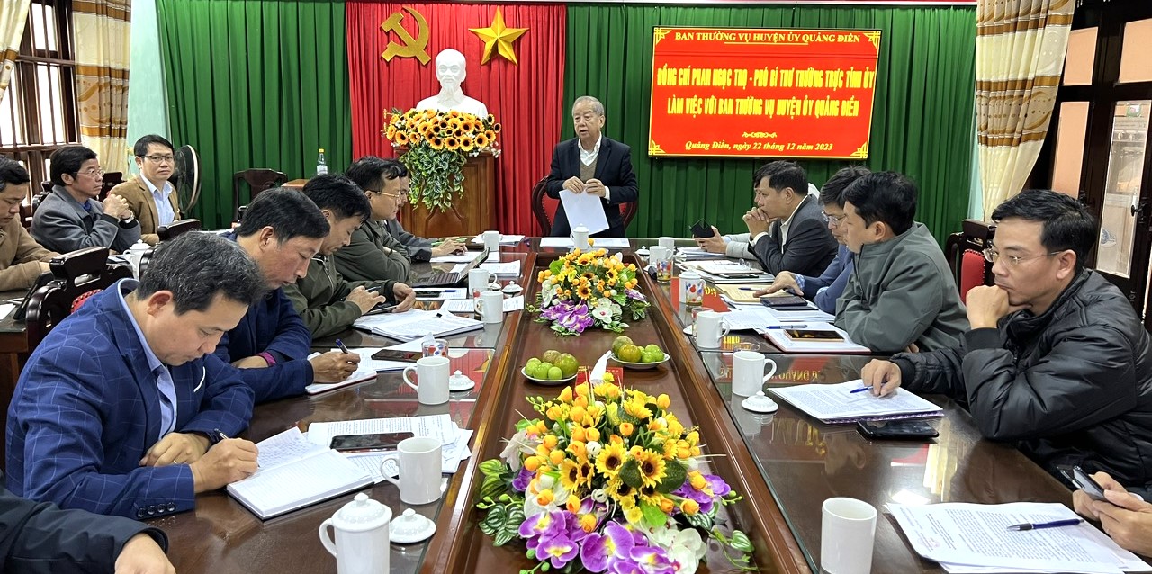 Xây dựng và phát triển Quảng Điền thành huyện văn hóa tiêu biểu