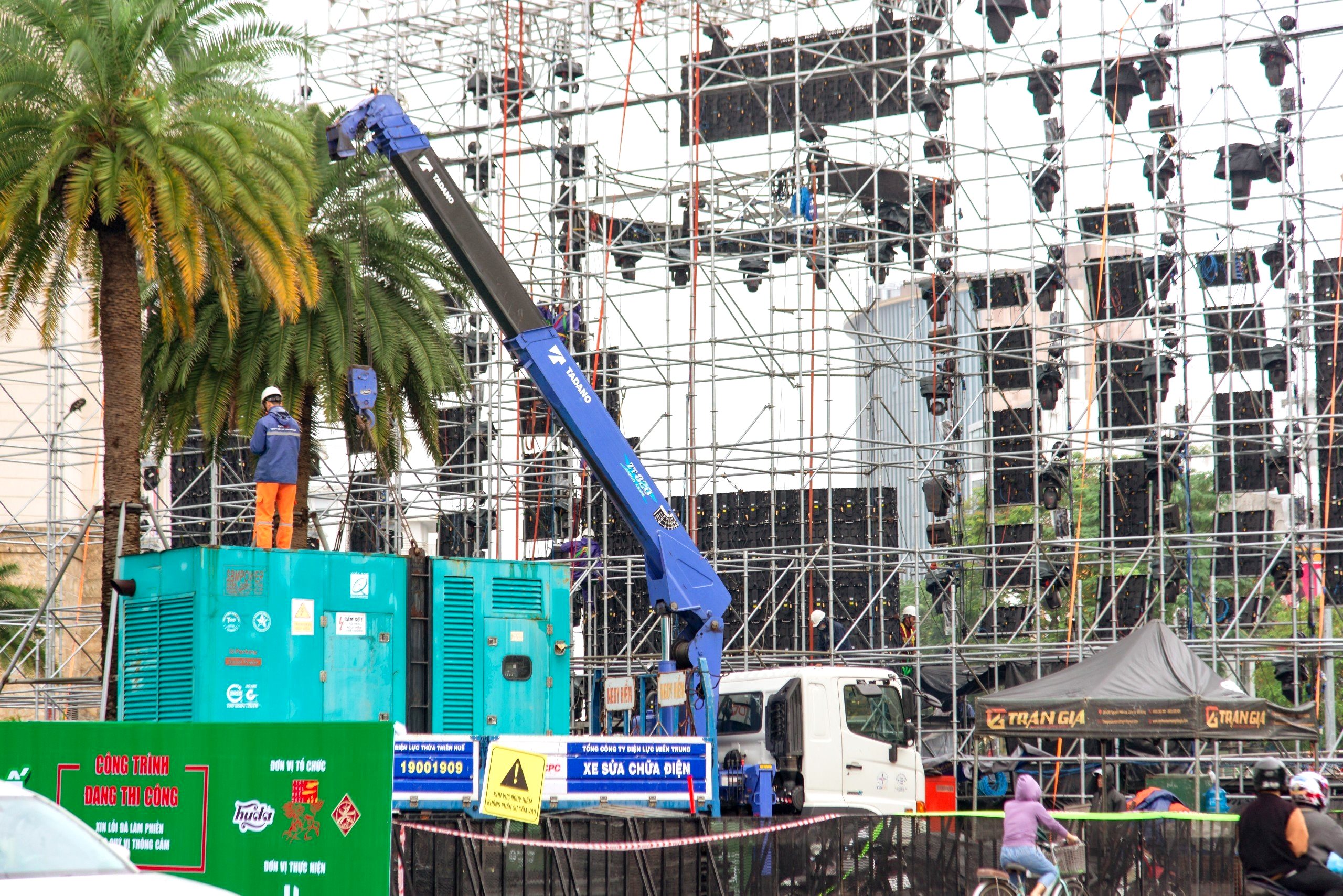 Đảm bảo cung ứng điện phục vụ “Countdown Huế – Chào năm mới 2024”