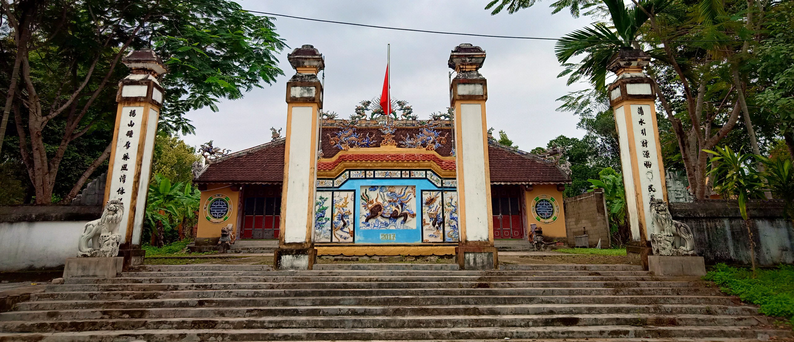 Hoàn thành trùng tu đình làng Hiền Sỹ