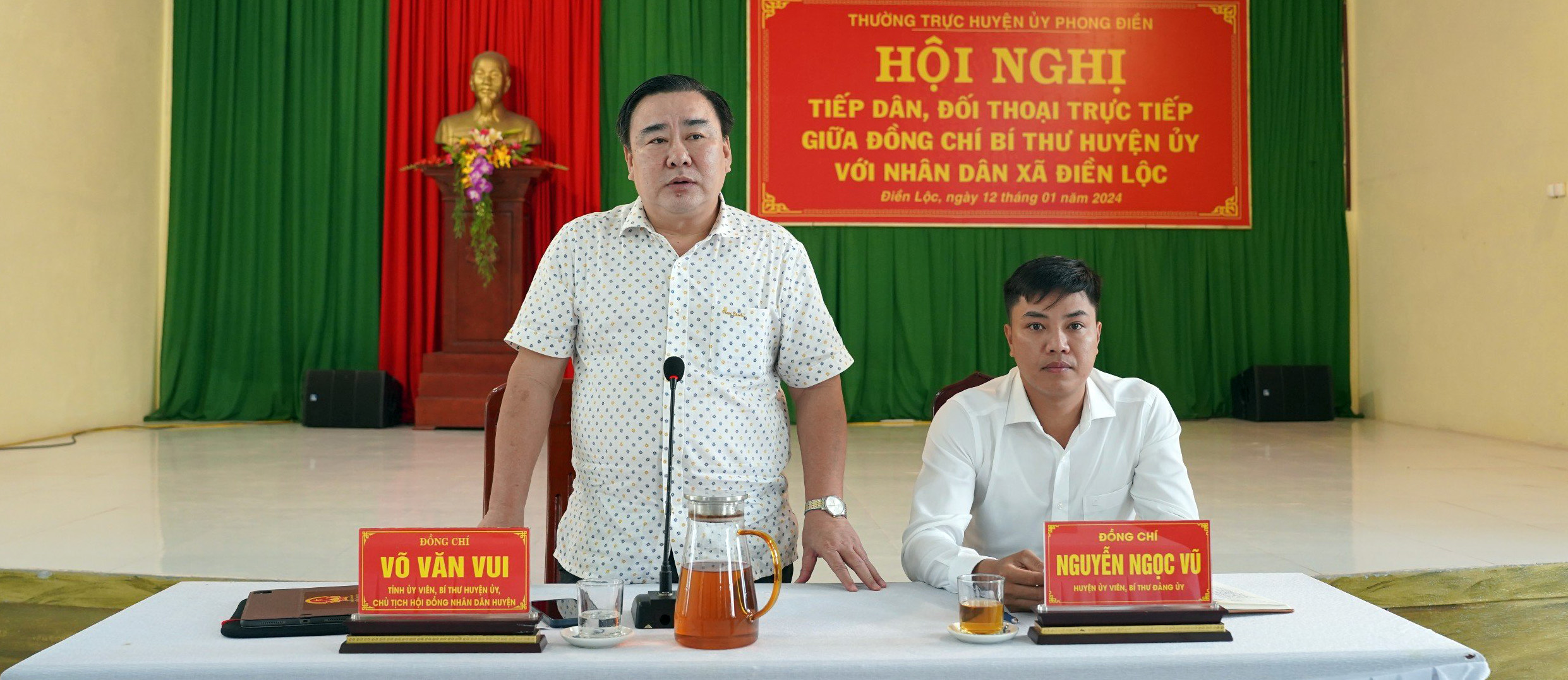 Người dân Điền Lộc kiến nghị đầu tư cơ sở vật chất, hạ tầng giao thông