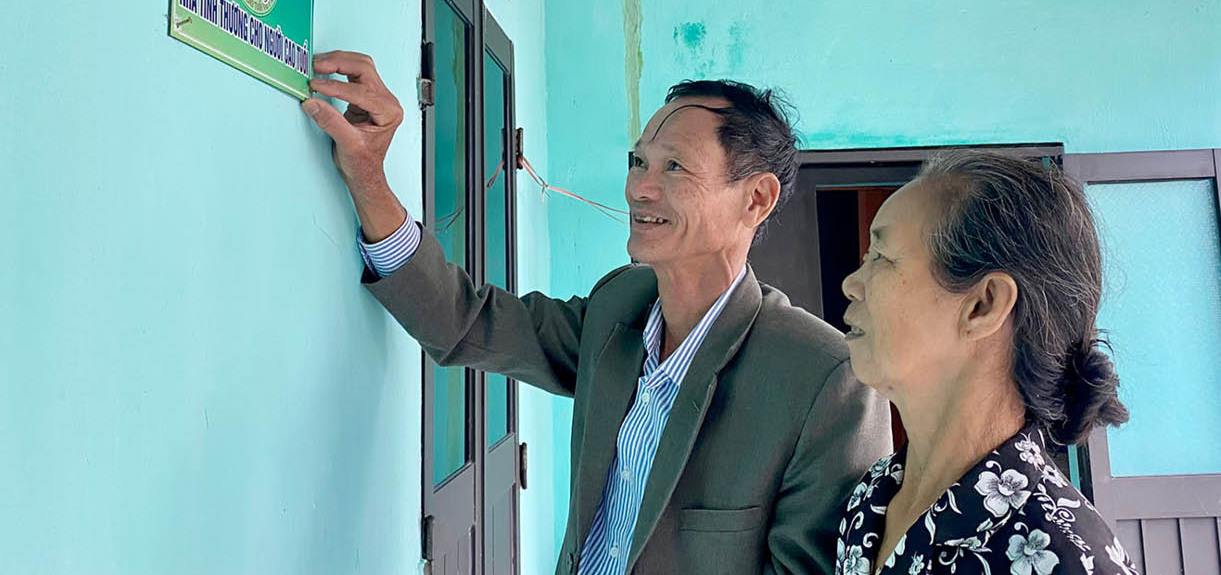 Ấm áp nhà nghĩa tình dành cho người cao tuổi