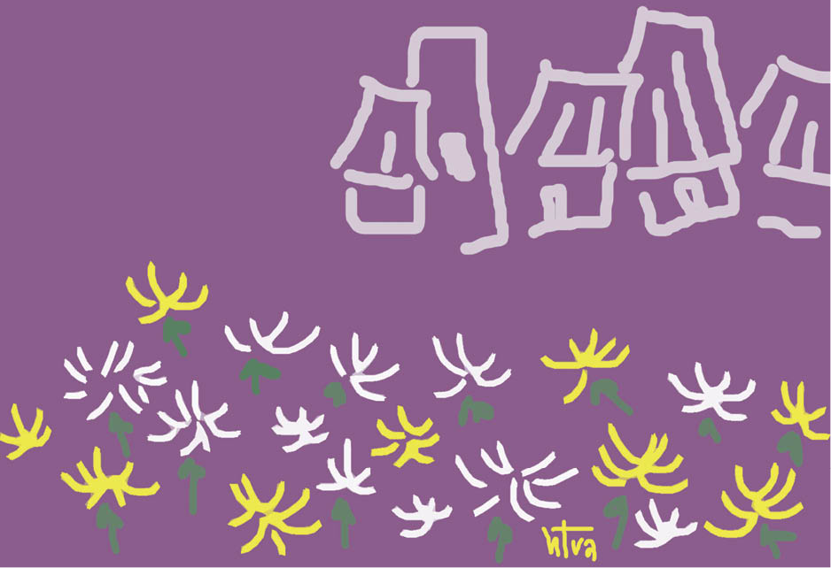 Phố ngày nắng đông