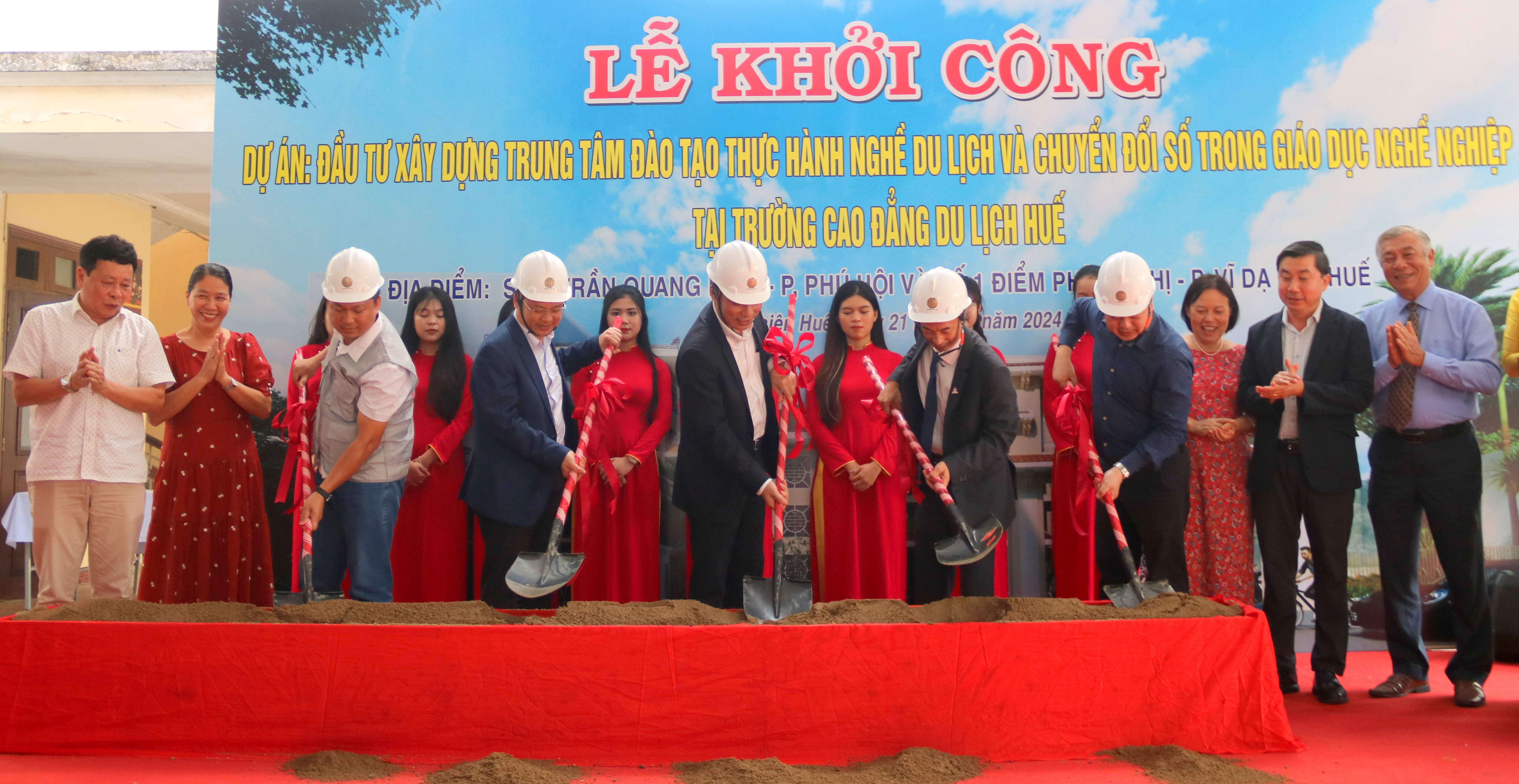 Khởi công Trung tâm đào tạo thực hành nghề du lịch