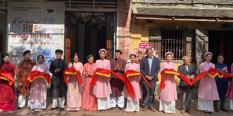 Khai mạc Triển lãm thư pháp Kinh thành Huế trong thi họa - Hoàng đế Thiệu Trị và Ngự đề Đồ hội thi tập