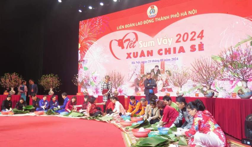 Chia sẻ với lao động khó khăn dịp Tết đến, xuân về