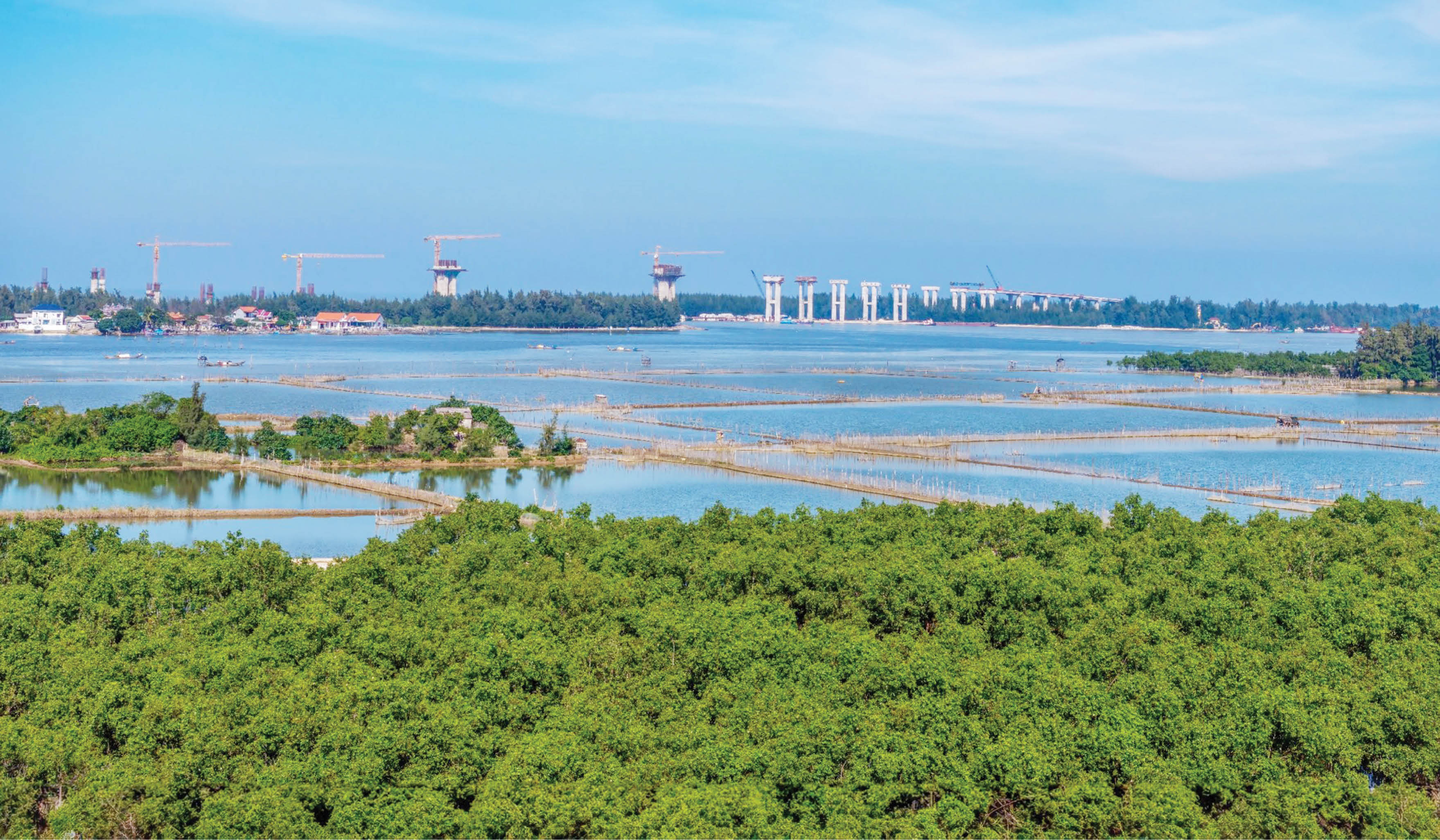 Cầu nối biển, cánh bay nối bầu trời