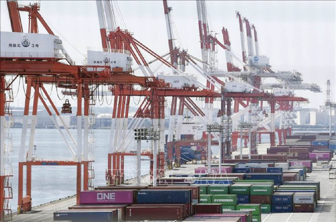 Xuất khẩu của Nhật Bản đạt kỷ lục trong năm 2023