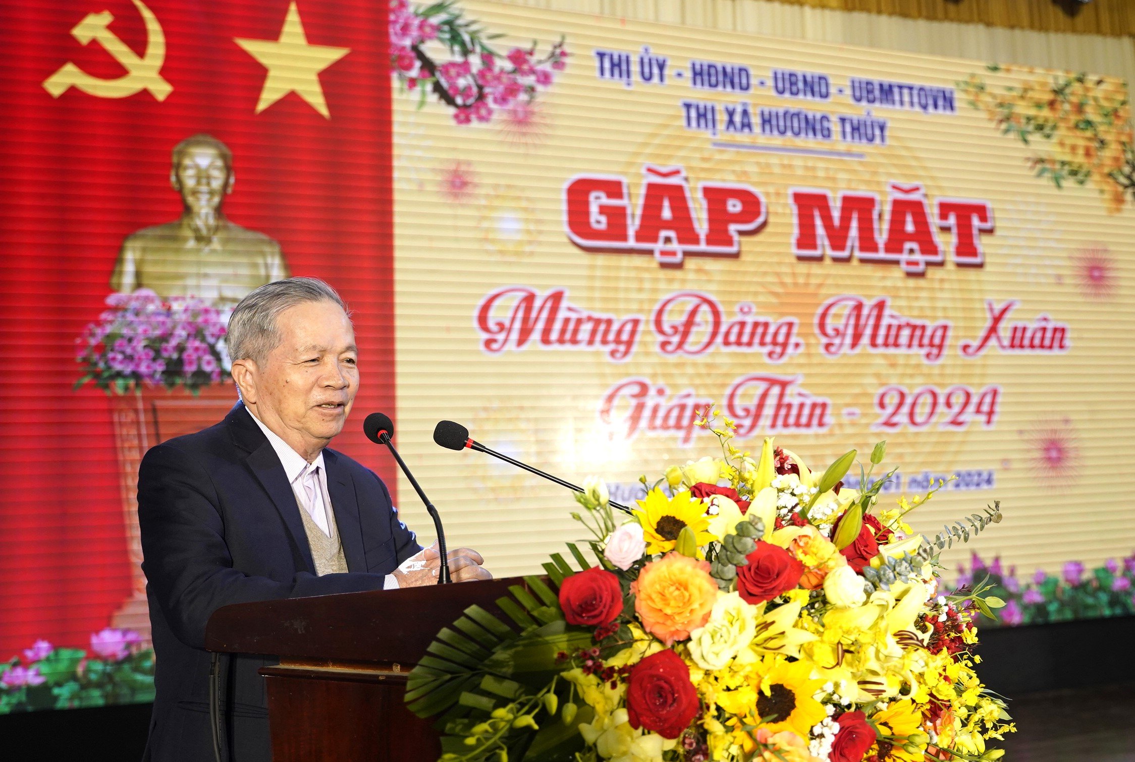 Hương Thủy Gặp mặt mừng Đảng, mừng Xuân Giáp Thìn 2024