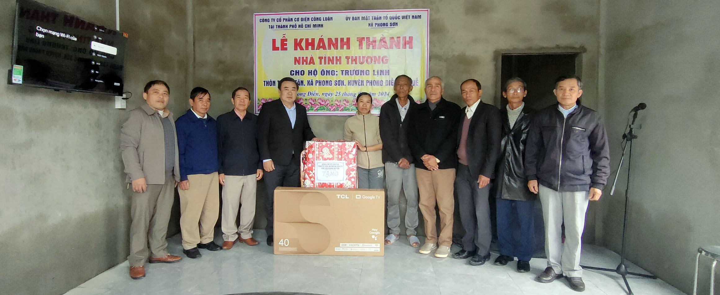 Đón tết trong căn nhà mới