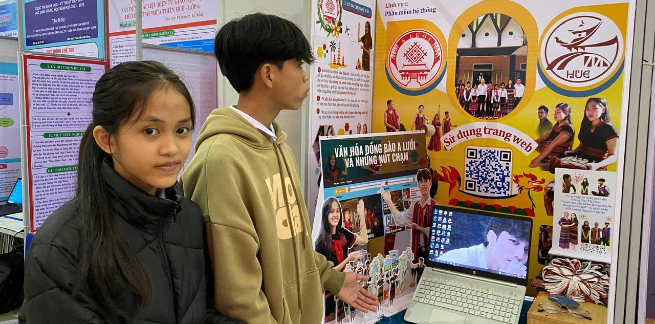 Trao 54 giải cuộc thi Khoa học - Kỹ thuật cấp tỉnh dành cho học sinh trung học