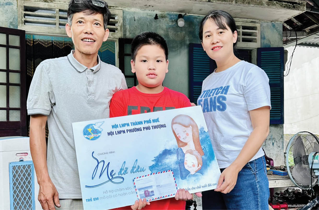 Tâm huyết với hội viên và trẻ em nghèo