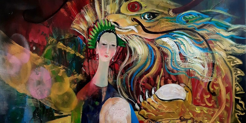 Hình tượng rồng qua nét cọ vẽ