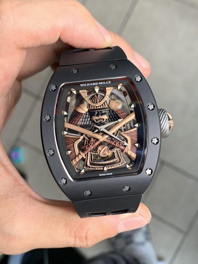 Vẻ đẹp của Richard Mille Samurai và mẫu đồng hồ replica cao cấp tương ứng