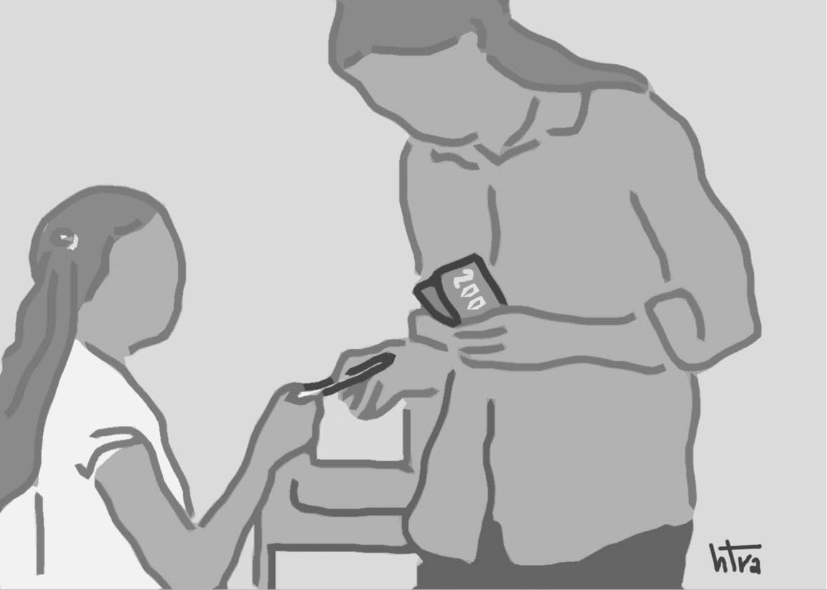 Có nên cho trẻ tiền tiêu vặt khi đến lớp