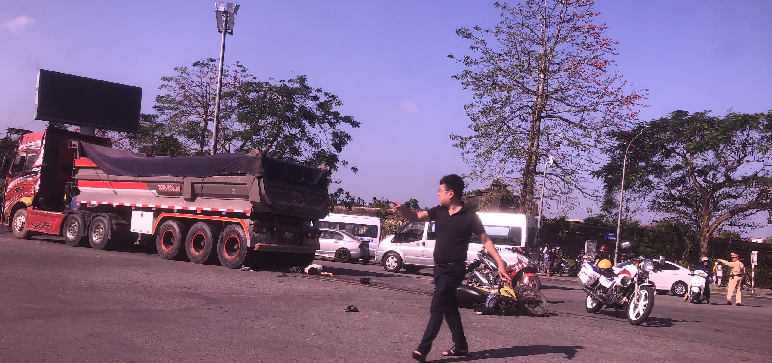 Tai nạn giao thông nghiêm trọng 1 người chết tại chỗ