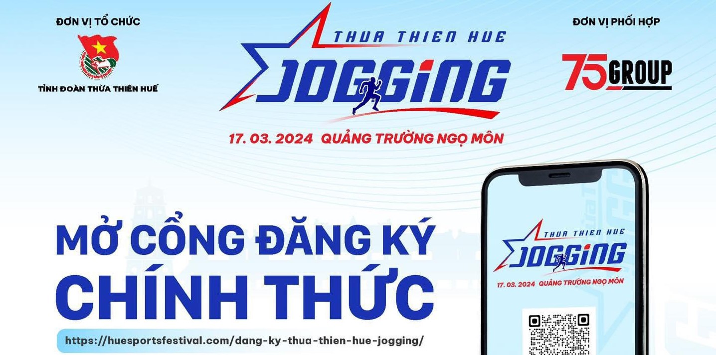 Dự kiến tổ chức giải chạy ThuaThienHue Jogging vào giữa tháng 3