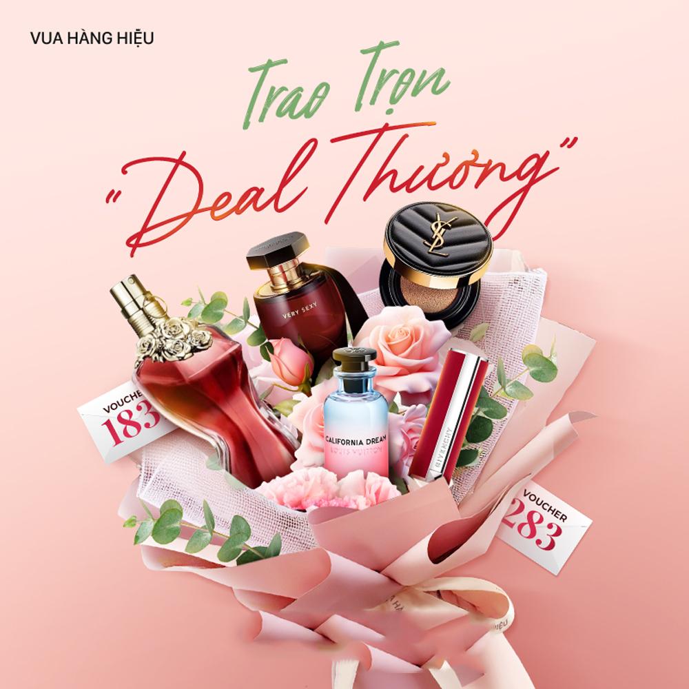 Vua Hàng Hiệu sale hơn 60 , tặng voucher giảm giá và miễn phí gói quà dịp 8 3