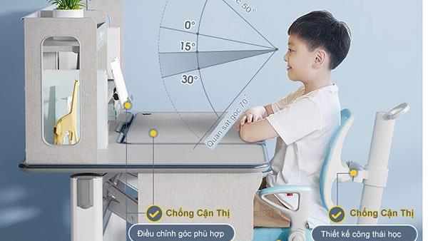 Bàn học thông minh BSUC giảm giá hàng triệu đồng kèm quà tặng