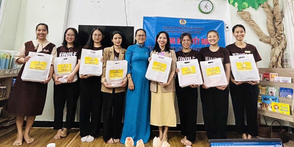 Ra mắt công đoàn cơ sở tại doanh nghiệp