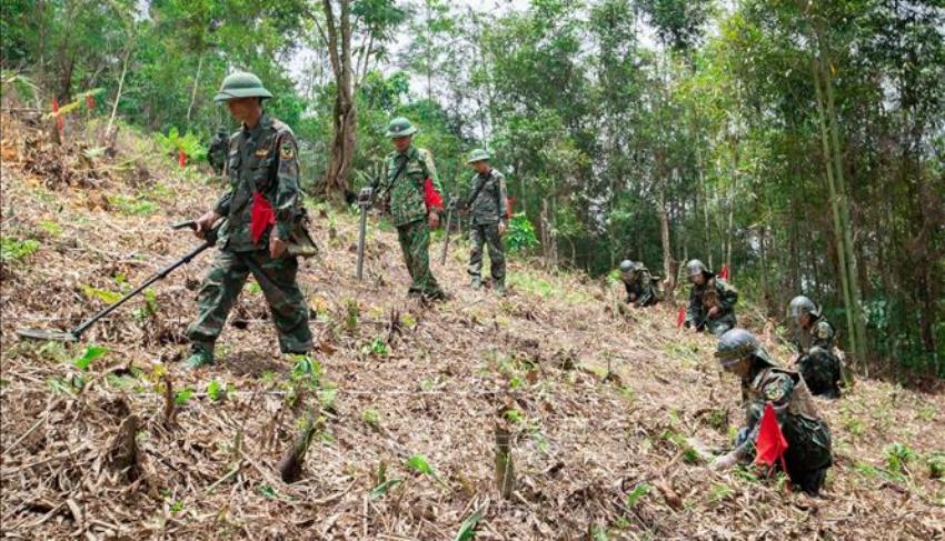 Gần 500 000 ha đất được rà phá bom mìn, vật nổ trong 10 năm