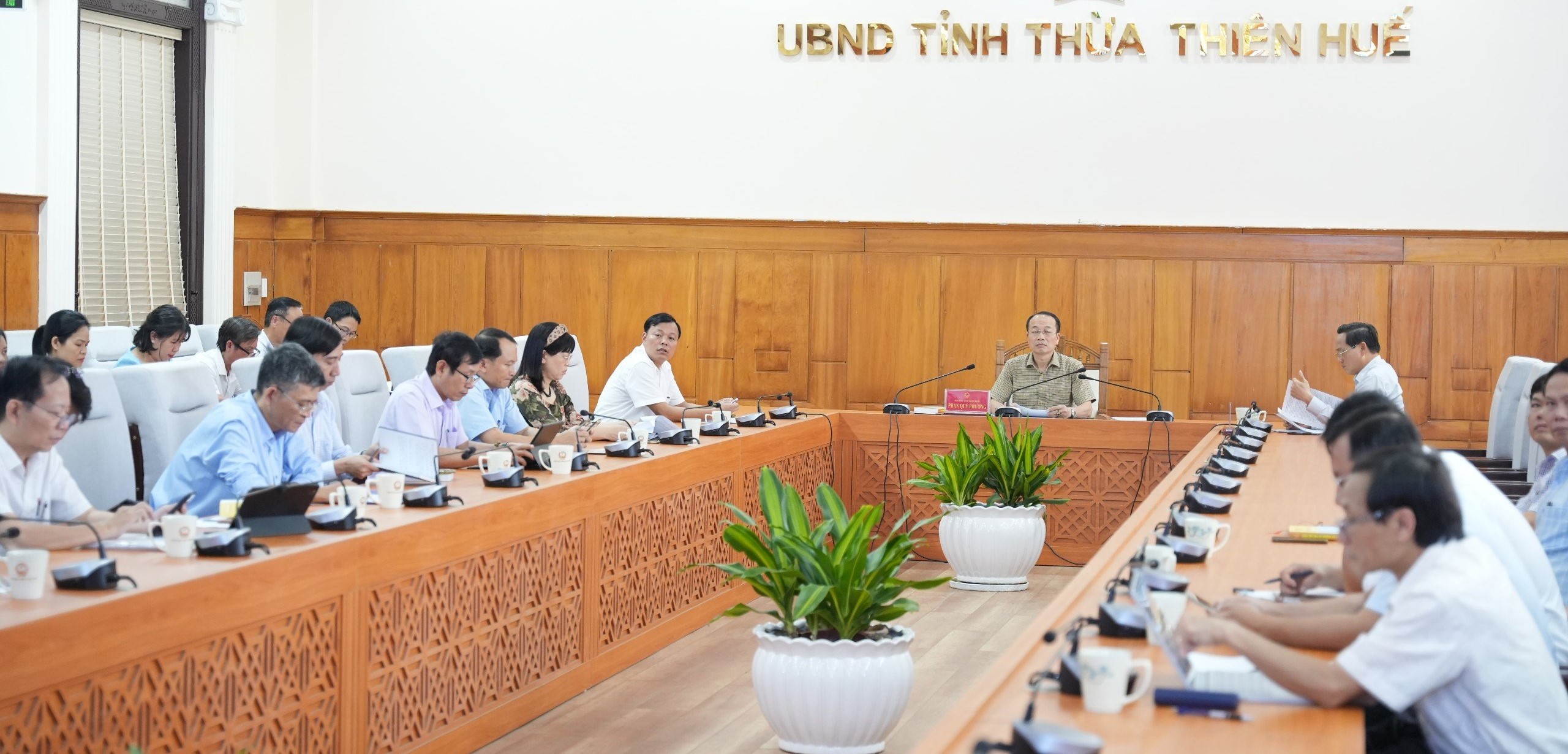 Hội nghị trực tuyến triển khai Luật Đất đai năm 2024