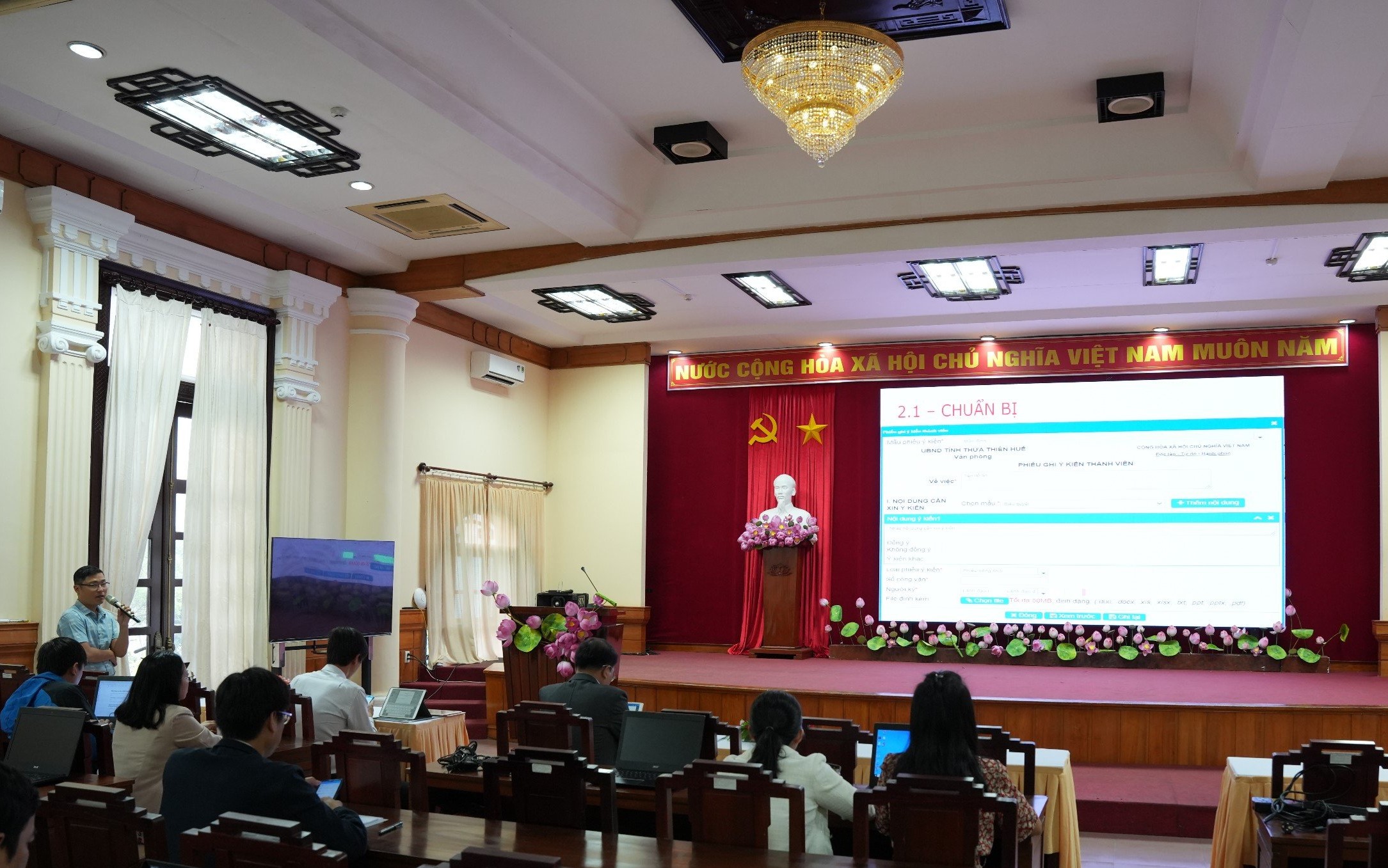 Tập huấn phiên bản mới phần mềm họp không giấy tờ - eCabinet