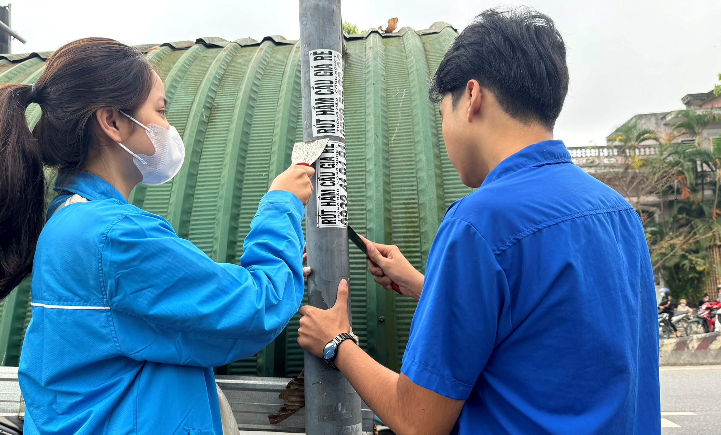 Tuổi trẻ Hương Thủy hưởng ứng Ngày cao điểm “Tình nguyện xây dựng đô thị văn minh”