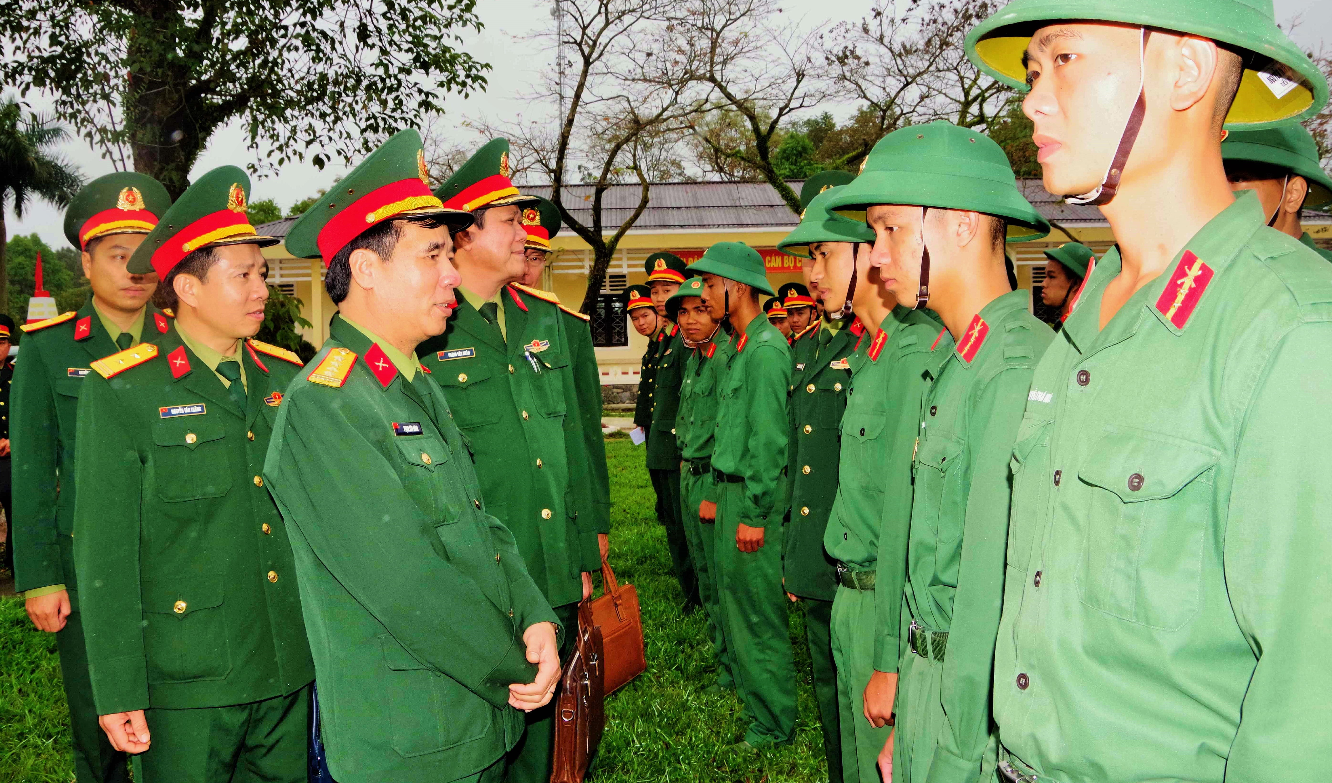 Kiểm tra huấn luyện tại các đơn vị