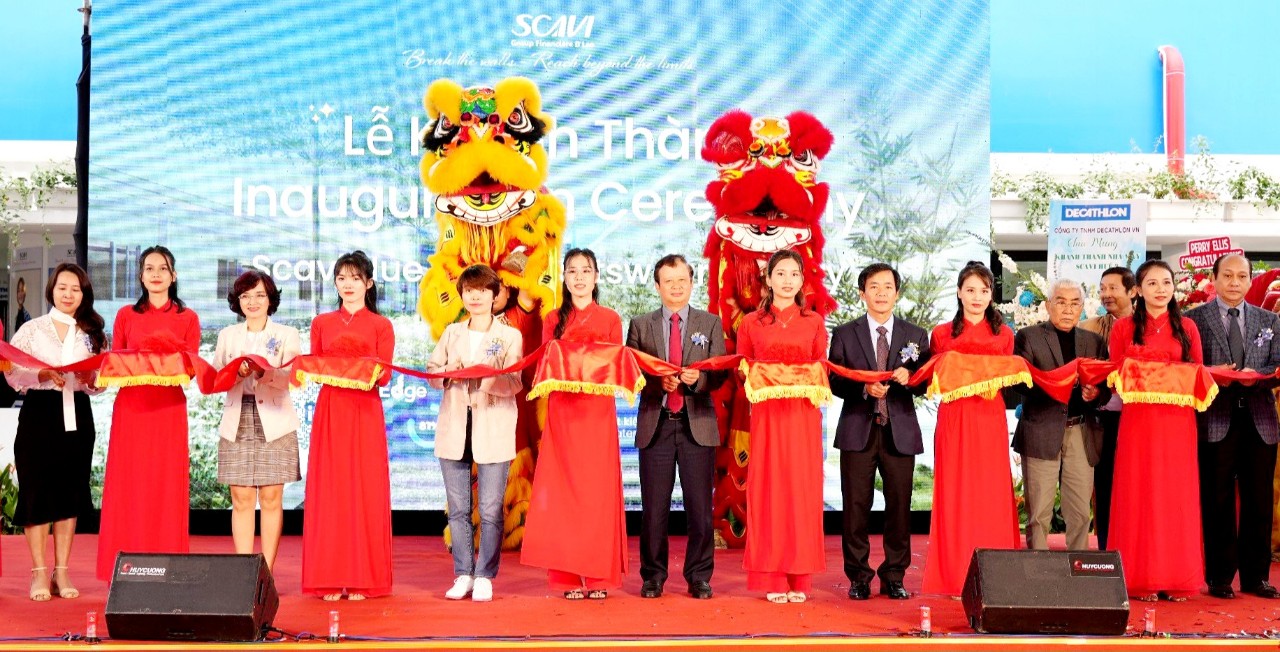 Khánh thành Nhà máy Scavi Huế 2 có vốn đầu tư xây dựng hơn 250 tỷ đồng