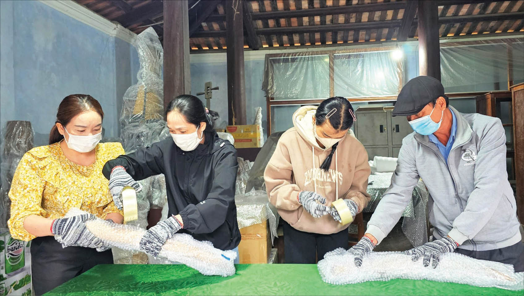 Di chuyển hàng ngàn hiện vật về nơi mới