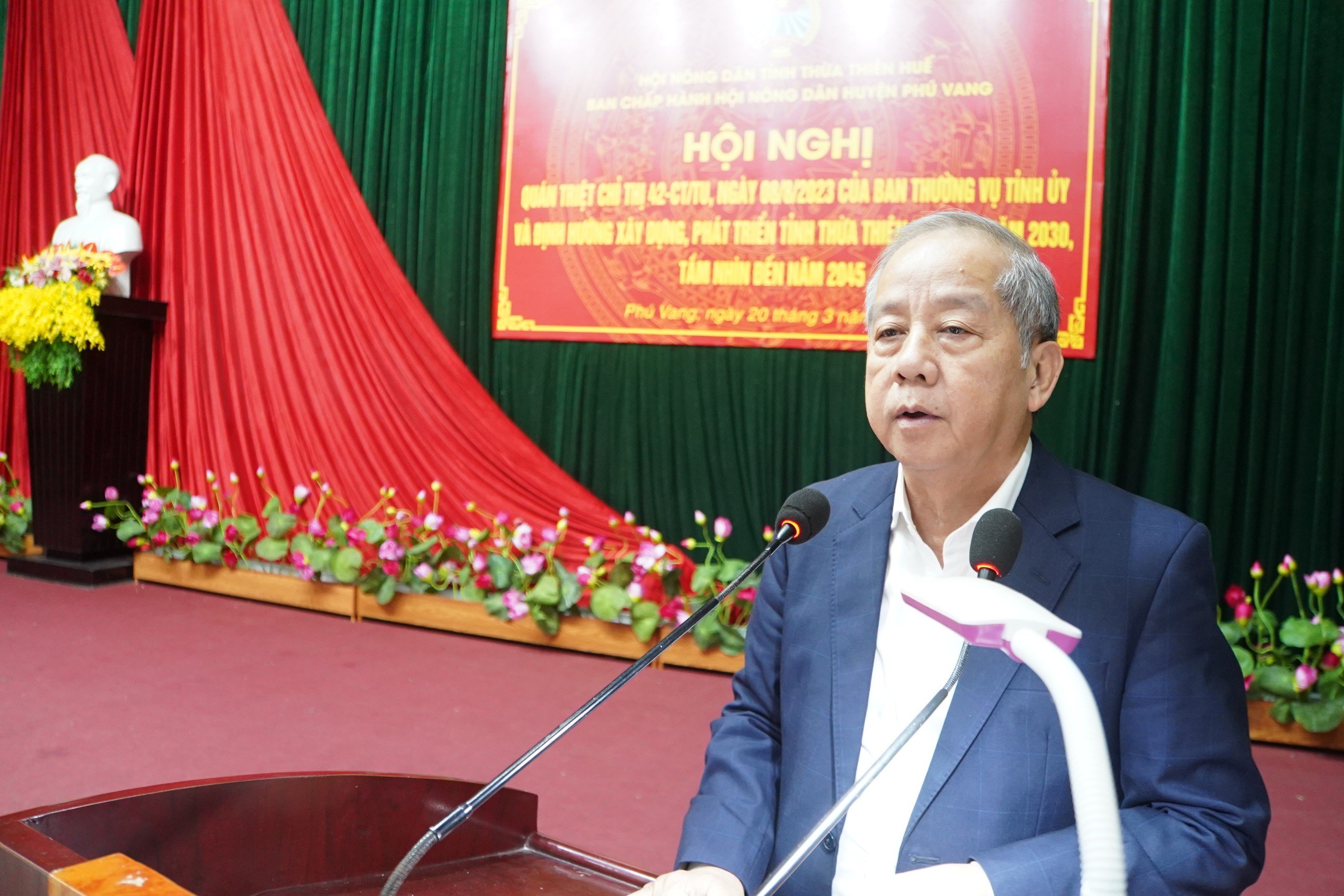 Quán triệt Chỉ thị 42 đến hội viên nông dân Phú Vang