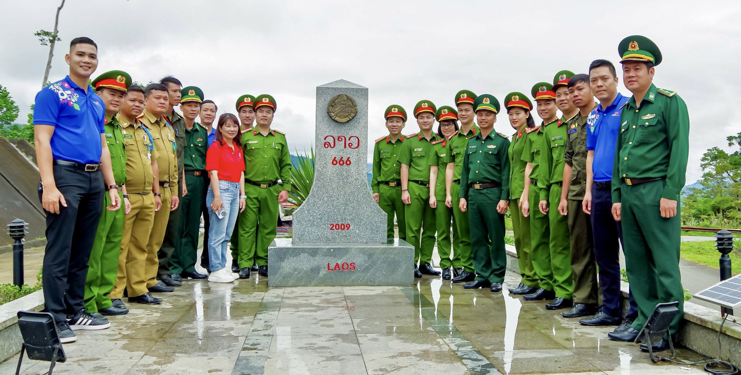 Thiết thực chương trình Tháng 3 biên giới