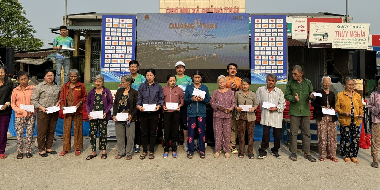 Giải chạy vì cộng đồng thu hơn 100 triệu đồng cho người nghèo