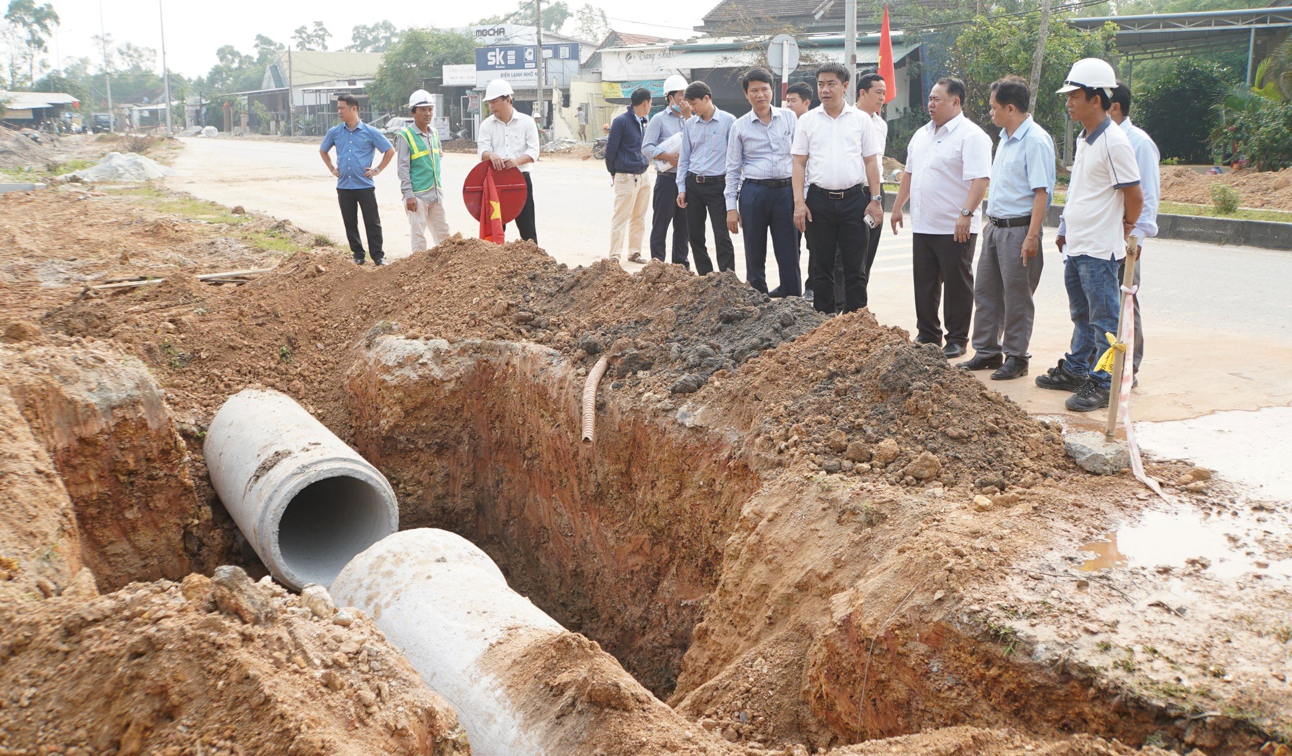 Kiểm tra tiến độ dự án hạ tầng đô thị Phú Đa