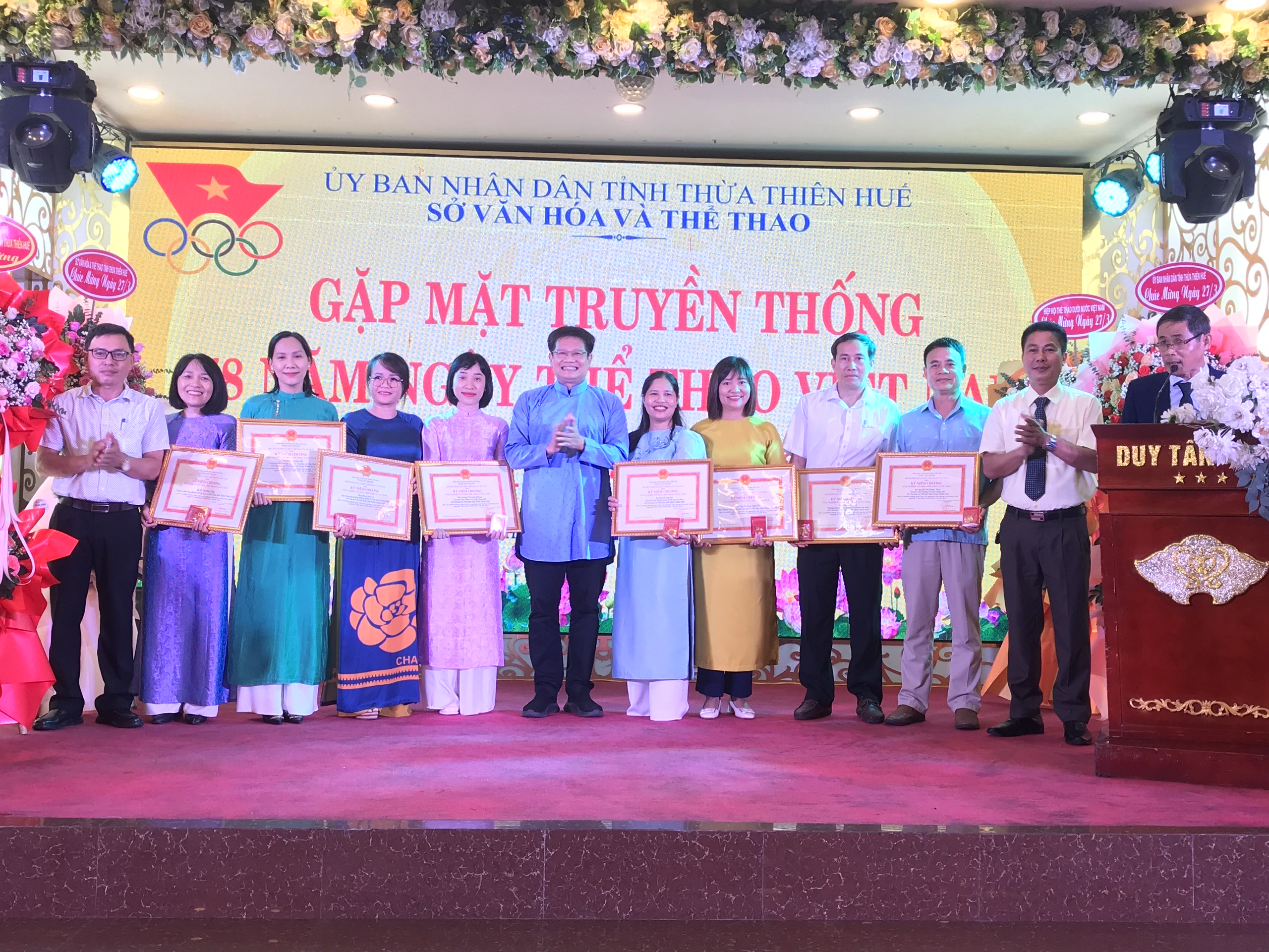 Gặp mặt nhân kỷ niệm 78 năm Ngày Thể thao Việt Nam