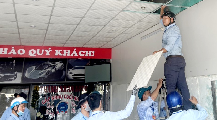 Cưỡng chế thu hồi đất để thực hiện dự án Cải thiện môi trường nước