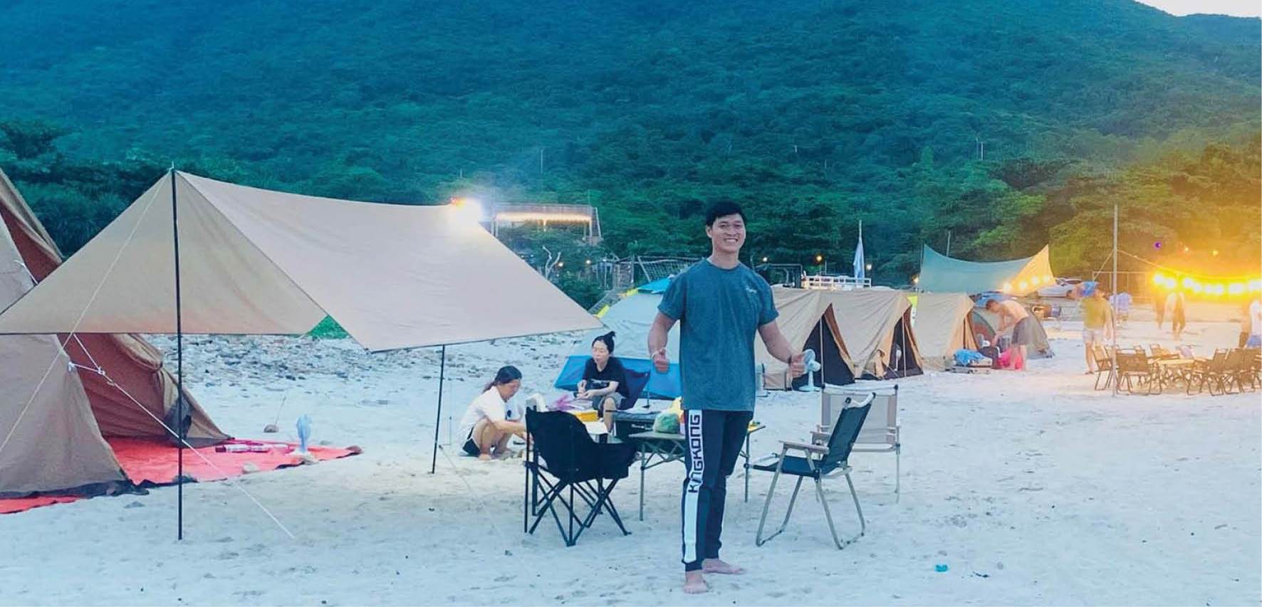 Du lịch cắm trại “bùng nổ”