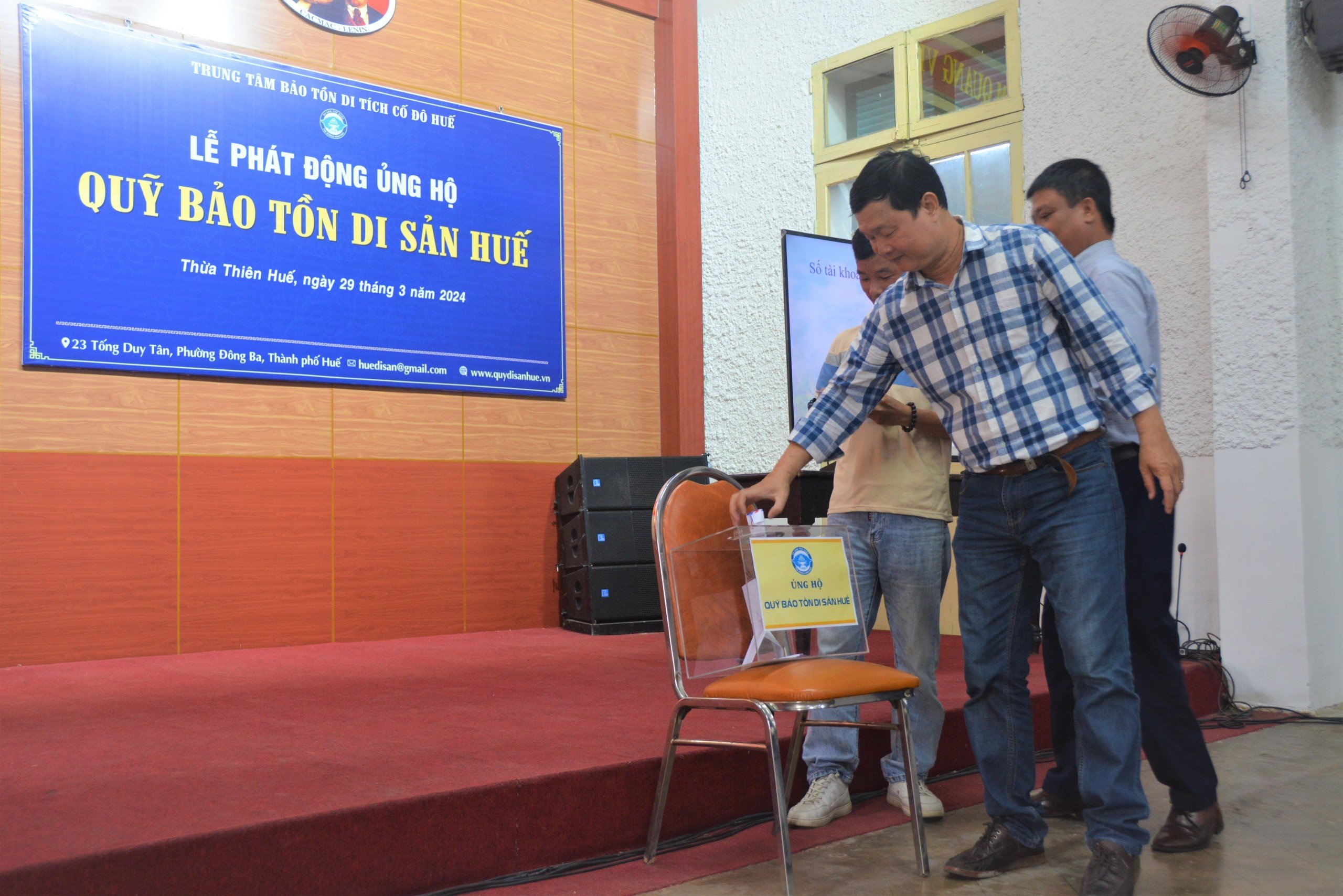 Phát động ủng hộ Quỹ bảo tồn Di sản Huế