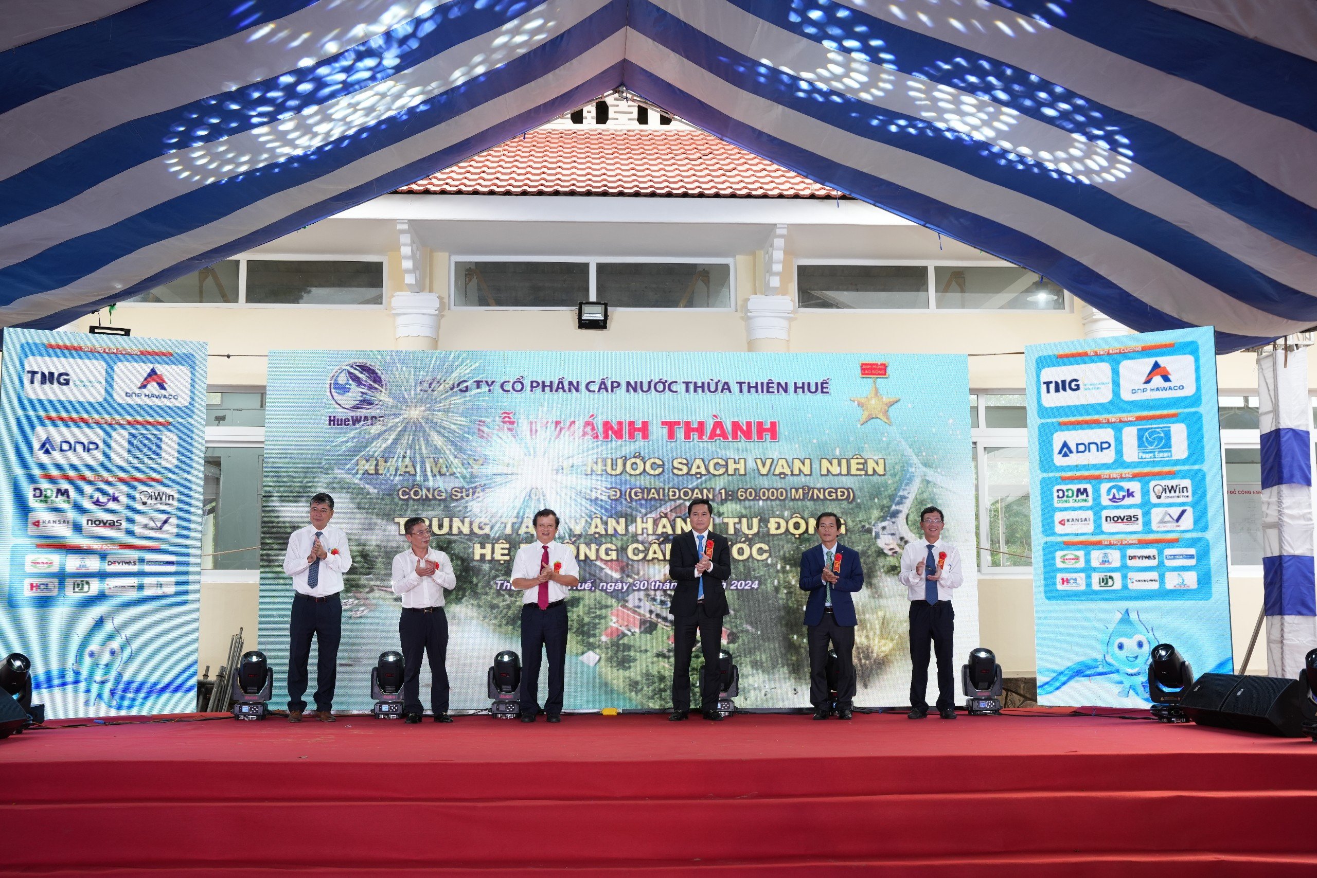 Khánh thành Nhà máy Xử lý nước sạch Vạn Niên