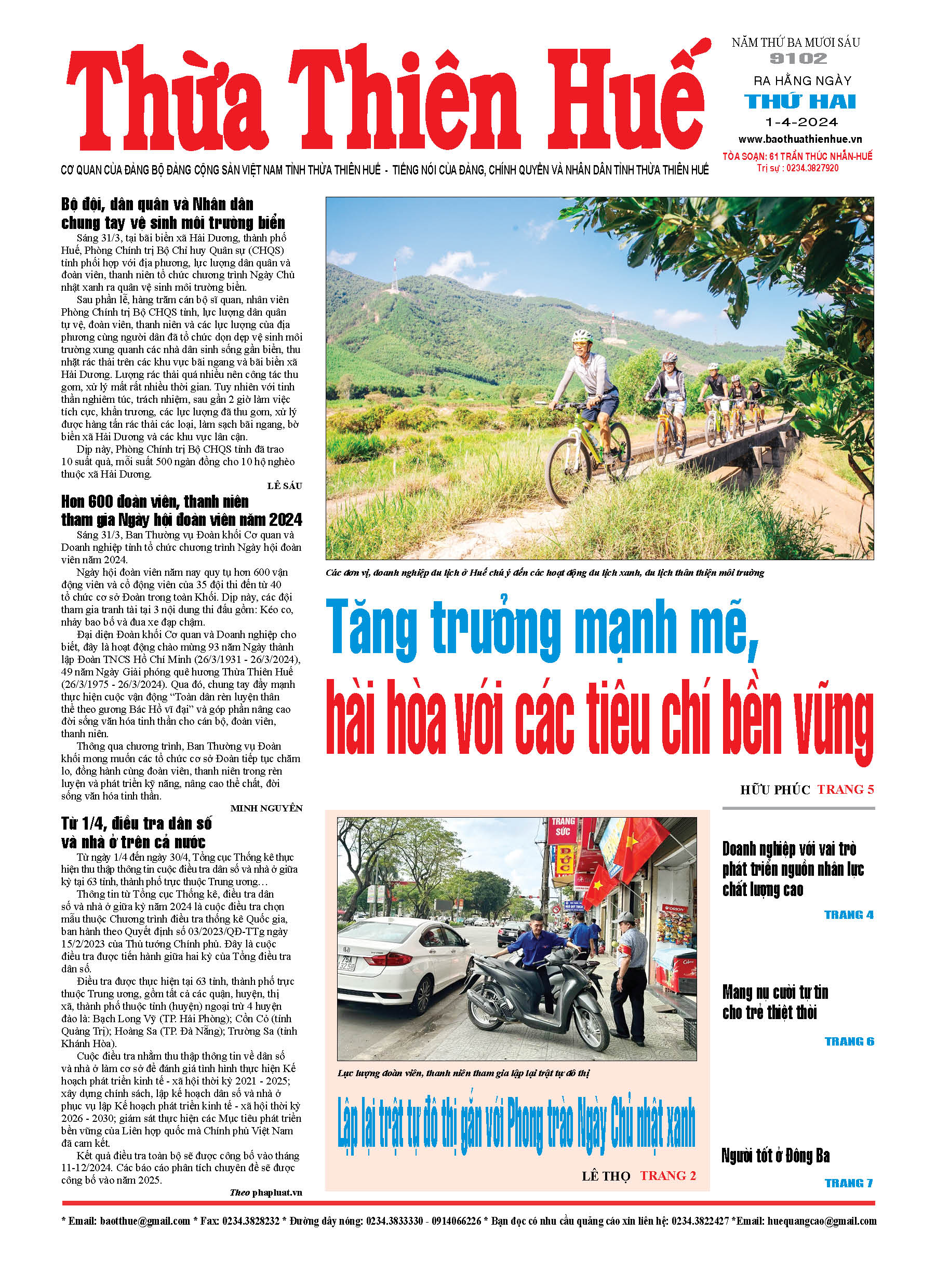 Thứ hai, 01/04/2024