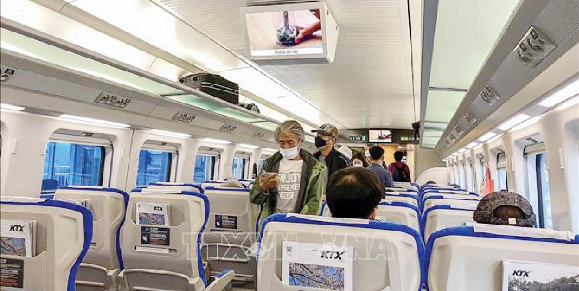 Hàn Quốc ghi nhận mức cao kỷ lục lượng người sử dụng tàu cao tốc