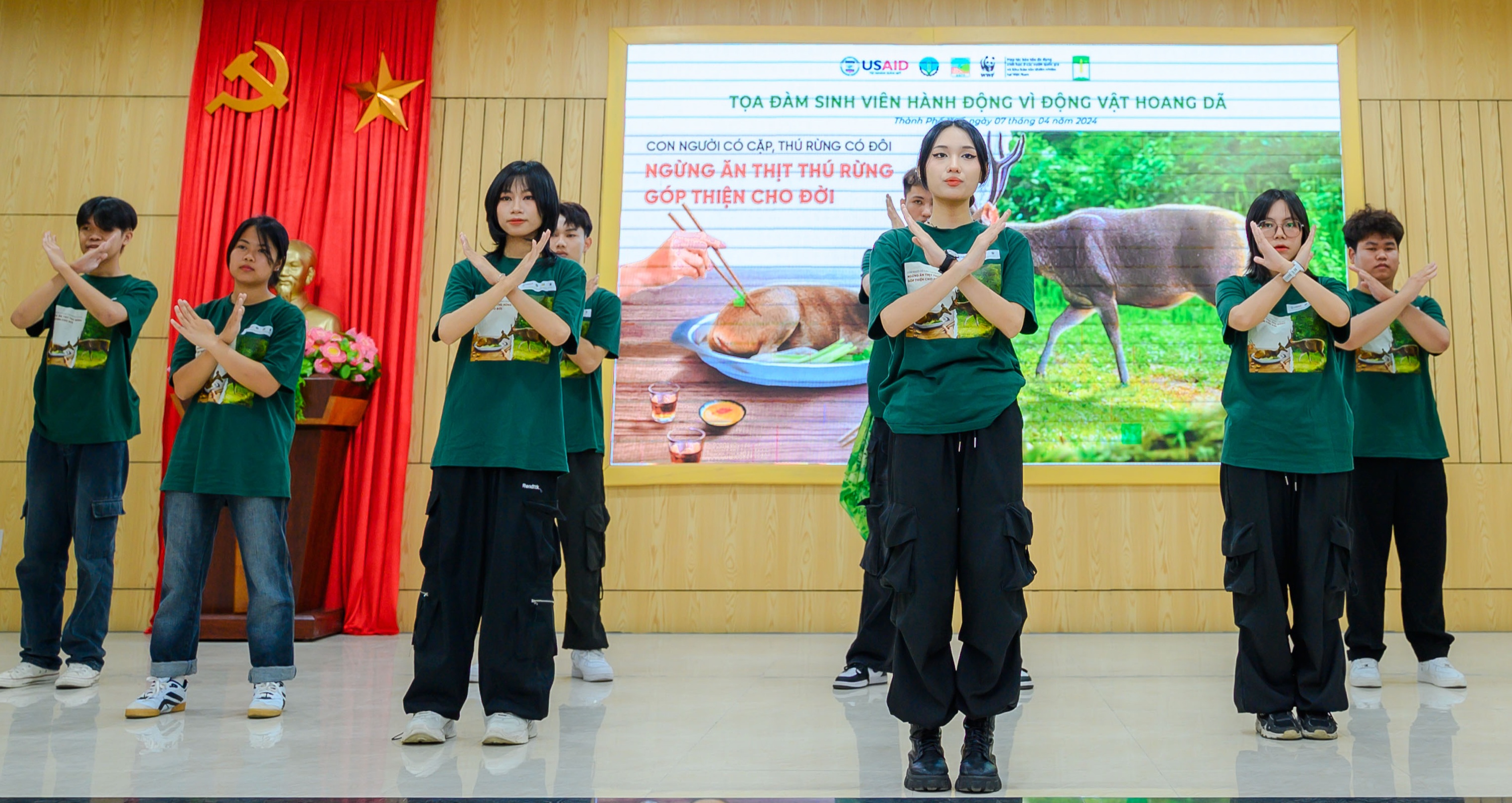 Tuổi trẻ với sứ mệnh bảo tồn động vật hoang dã