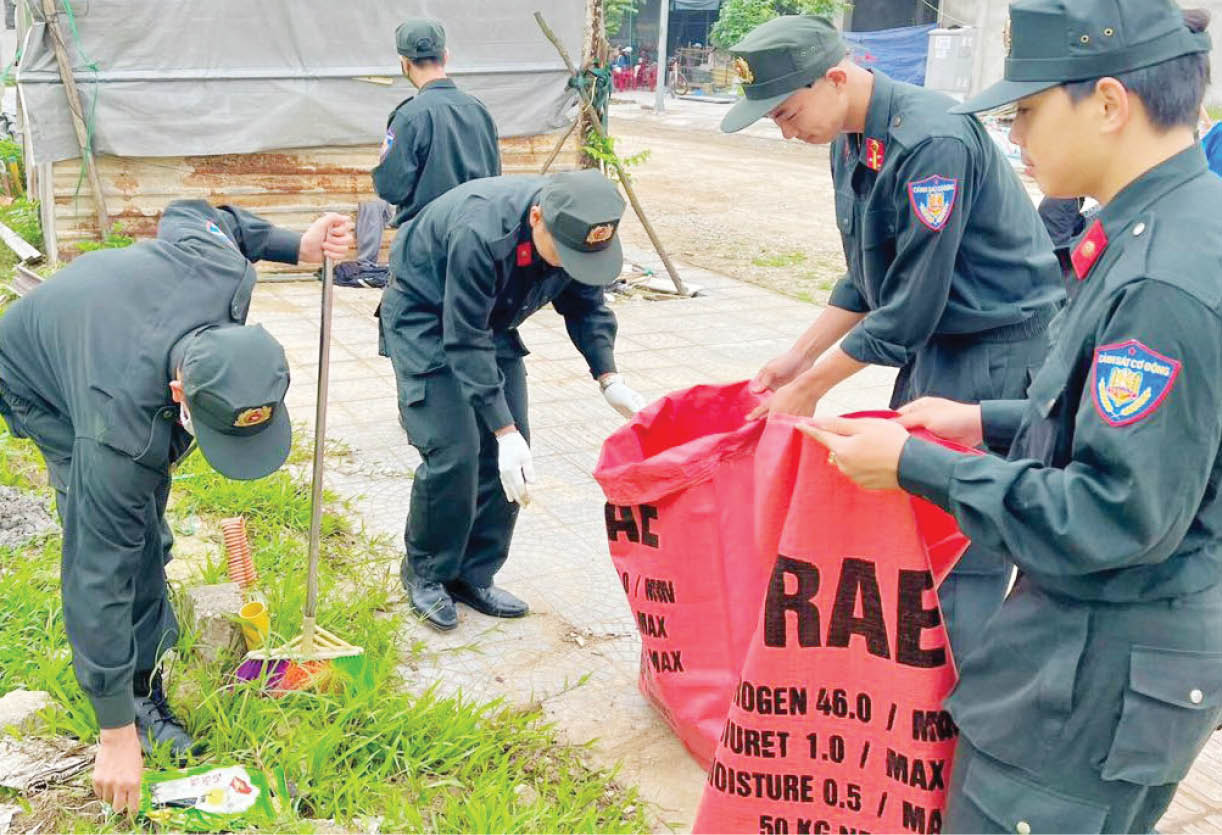 Không chỉ giữ bình yên, mà còn phải xanh, sạch, đẹp